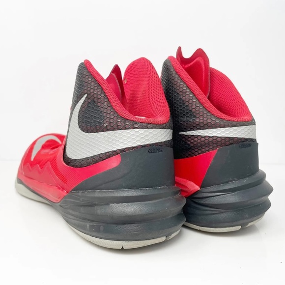 Nike Mens Prime Hype DF Red Basketball Shoes Sneakers Size 7 - Picture 3 of 5